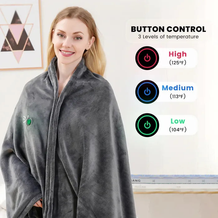 ToastyHug™ Wearable Heated Blanket