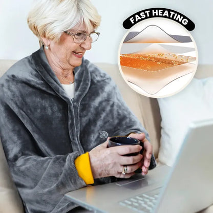 ToastyHug™ Wearable Heated Blanket